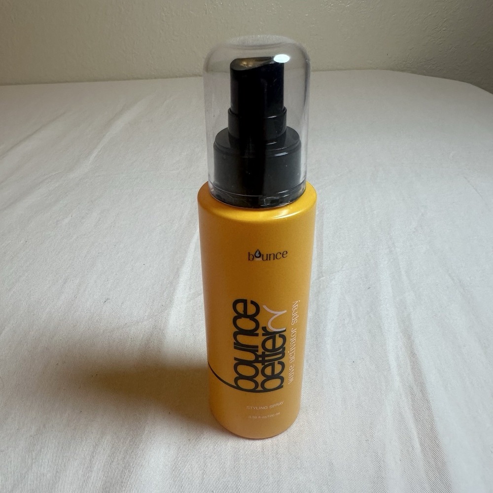 Bounce Hair Styling Spray Bounce Better Wave Activator Spray 3.38 oz New